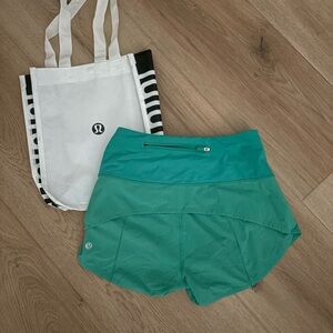 lululemon athletica Green Women's Shorts